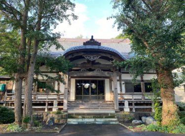 【小樽】小樽市指定歴史的建造物 第59号 徳源寺本堂
